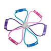 Resistance Bands with Foam Sport At Home Yoga Fitness Accessories Rubber Pull Rope Training and Exercise Gym