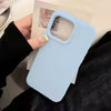 Dopamine-Inspired Silicone Solid Color Simple Fashion Phone Case for iPhone 17 Pro 16 Plus 16 Pro Max 15 14 13 12 11 Back Cover