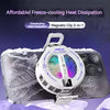 NEW Semiconductor Magnetic Clip Phone Cooler with Digital Display Temperature