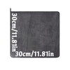 Dark gray car microfiber towel, oversized strong absorbent car wash cloth