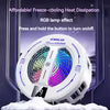 NEW Semiconductor Magnetic Clip Phone Cooler with Digital Display Temperature